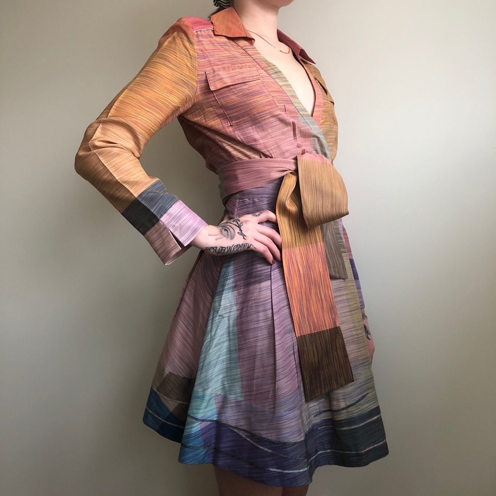 Diane Von Furstenberg Rosnia Wrap Dress